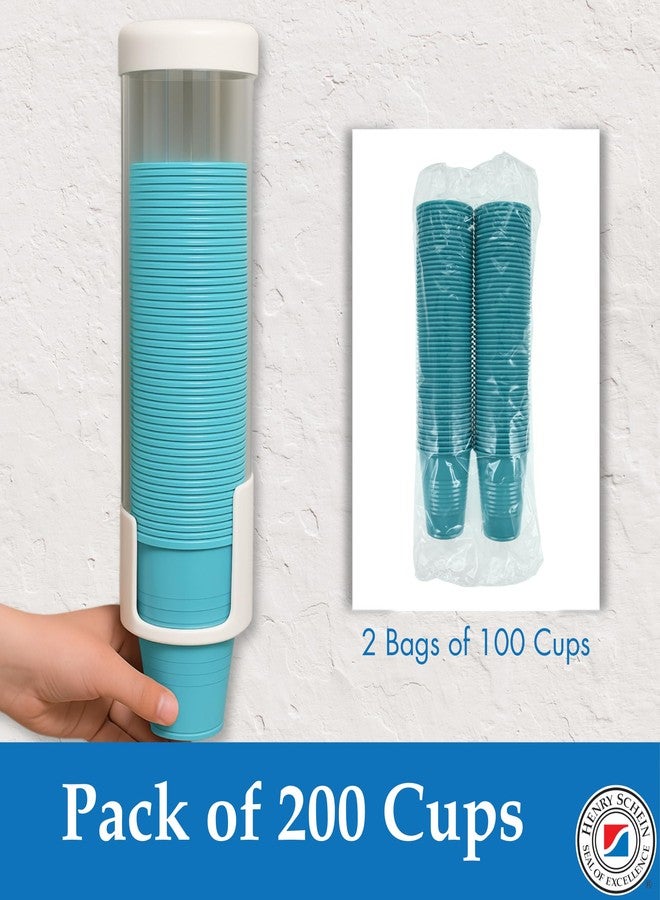Henry Schein Disposable Cups, 5 oz, Blue (200 Count) – Dental Rinse Cups, Double-Coated for Durability, Latex-Free, Embossed Grip, Ideal for Medical, Office, and Event Use - Image 5